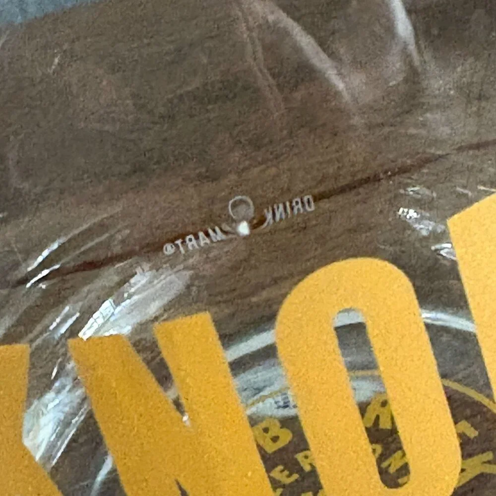 Knob Creek Kentucky Bourbon Whiskey Rocks Glass‎ Set of 2 Gold Lettering
